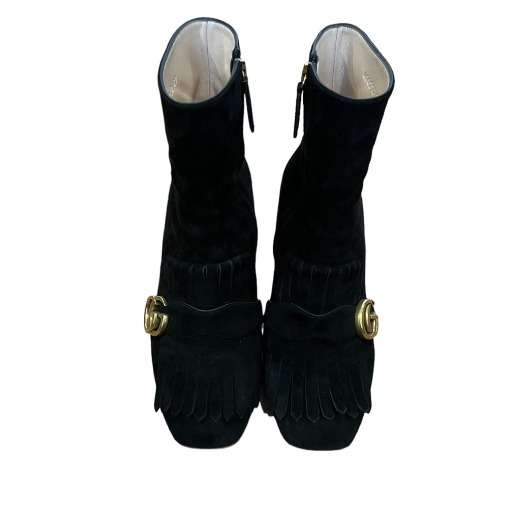 Gucci Suede Ankle Booties Size EU 39 - Picture 3 of 8